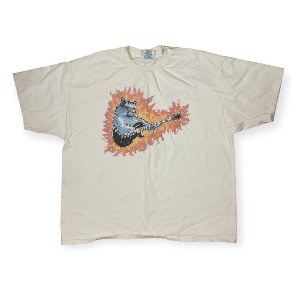 Vintage 2001 bb king blues festival shirt Size 2XL RARE Cream Color